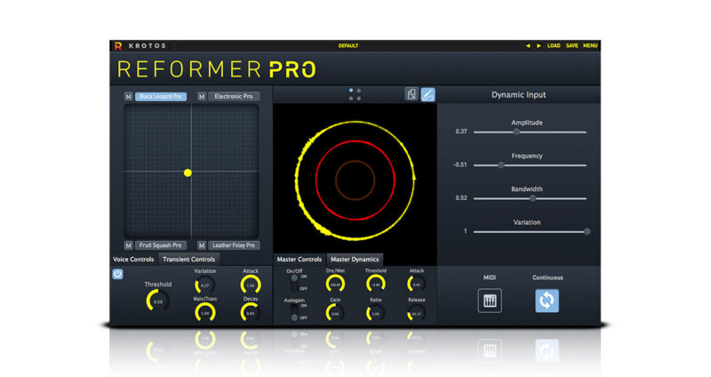 Krotos Reformer Pro sound desing plugin