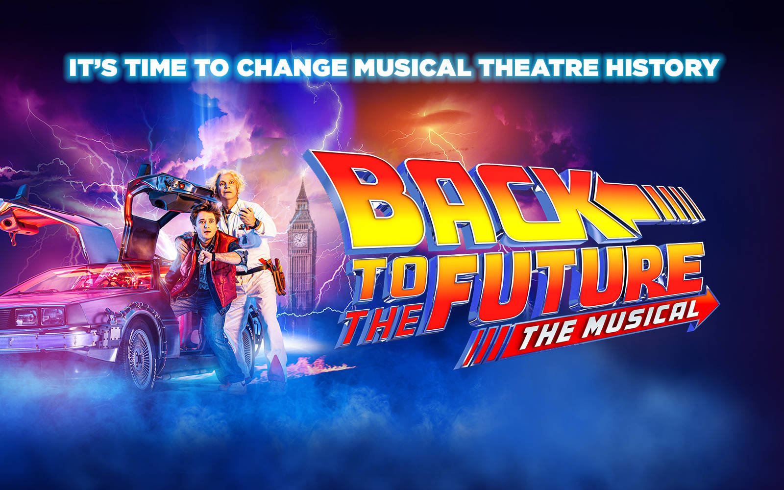 Back To The Future Musical Poster