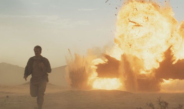 SAS Rogue Heroes Explosion Scene