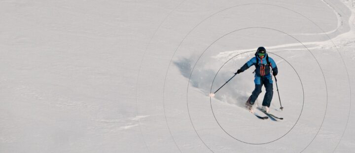 krotos studio black friday man skiing banner